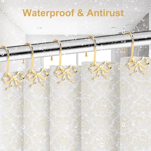 Bow Shower Curtain Hooks - Image 2