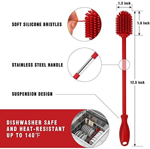 Silicone Bottle Cleaning Brush - Image 4