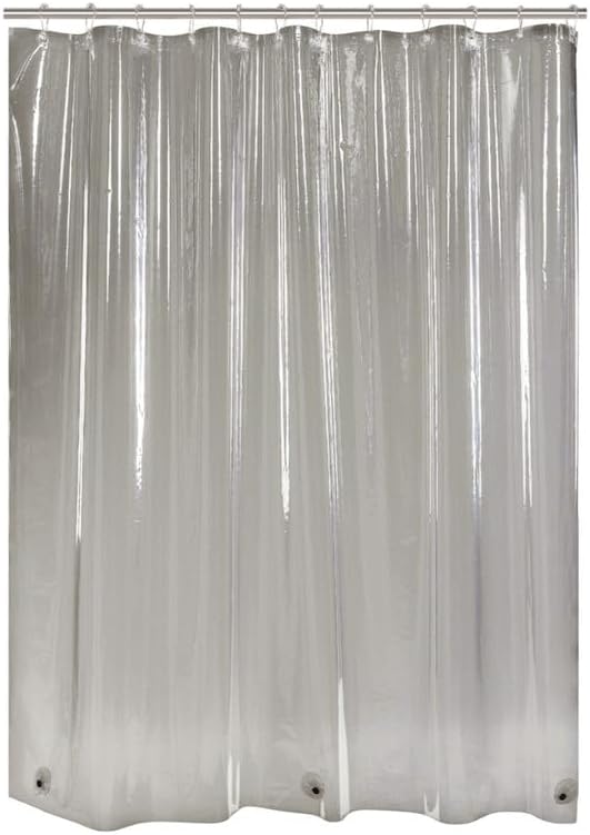 AmazerBath Extra Long Shower Curtain Liner, 72x84 Plastic Shower Curtain Liners - Image 4