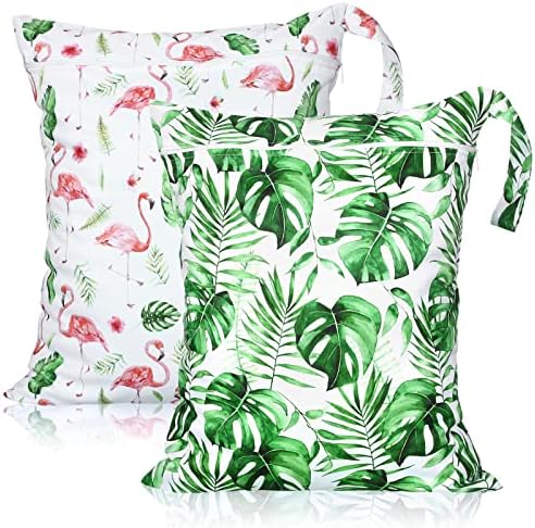 Shappy 2 Pack Wet Dry Bag Travel Laundry Waterproof, Cute Style by Shappy
