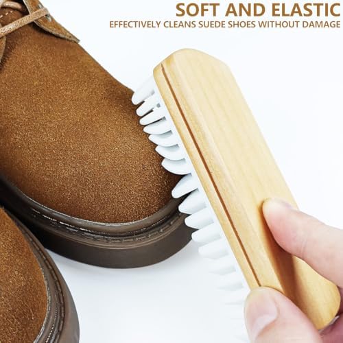 3Pcs Suede Shoe Brush and Eraser Suede Nubuck Cleaning Brush - Image 3