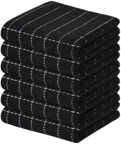 Kitinjoy 100% Cotton Terry Kitchen Towels, 13”x 28” by Kitinjoy