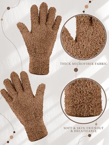 Patelai 3 Pairs Microfiber Dusting Gloves - Image 5