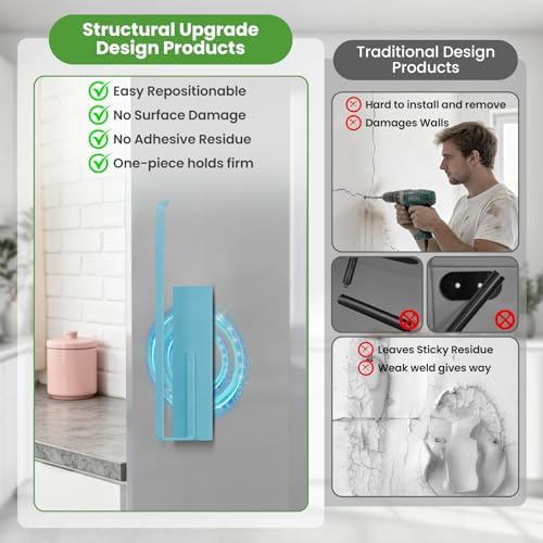 Paper Towel Holder Magnetic, Magnetic Paper Towel Holder - Image 4