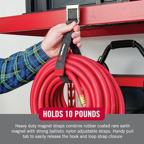 VELCRO Brand Magnetic Storage Strap, Holds 15lbs, Medium 16 in x 1 in - Image 6