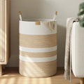 Nunsino 95L Striped Laundry Hamper by Nunsino