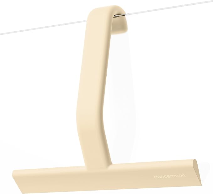 JustHang Shower Squeegee with Built-in Hook, All-One-Piece Soft-Touch Silicone by dancemoon