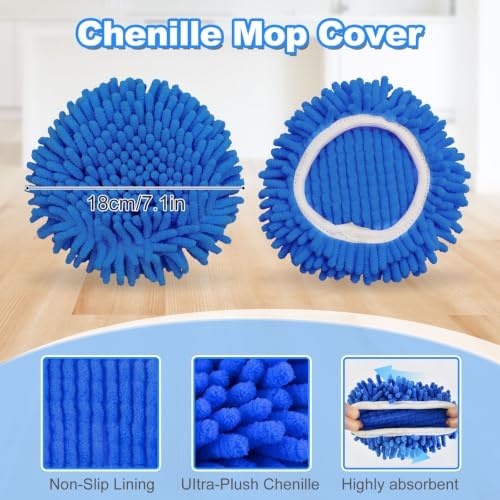 Mop Replace Head for O Cedar, Spin Mop Heads Replacements for Ocedar - Image 5