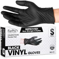 ForPro Disposable Vinyl Gloves, Industrial Grade, Powder & Latex Free, by ForProProfessionalCollection