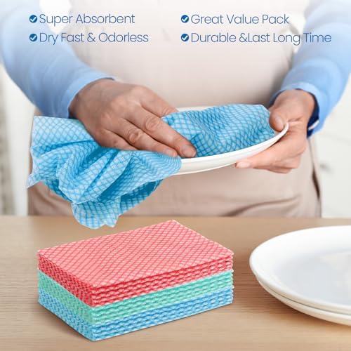 Tioncy 400 Pcs Disposable Cleaning Cloths Reusable Handy Wipes - Image 6