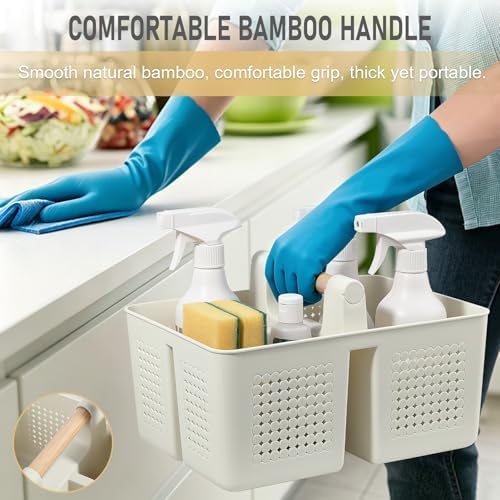 Portable Shower Caddy Basket Plastic Caddy Organizer - Image 2