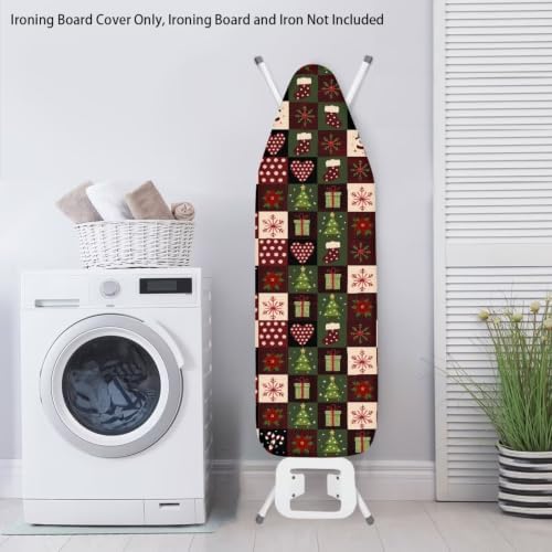 Flashideas Christmas Plaid Ironing Board Cover and Pad 15x54 Inch Standard - Image 3