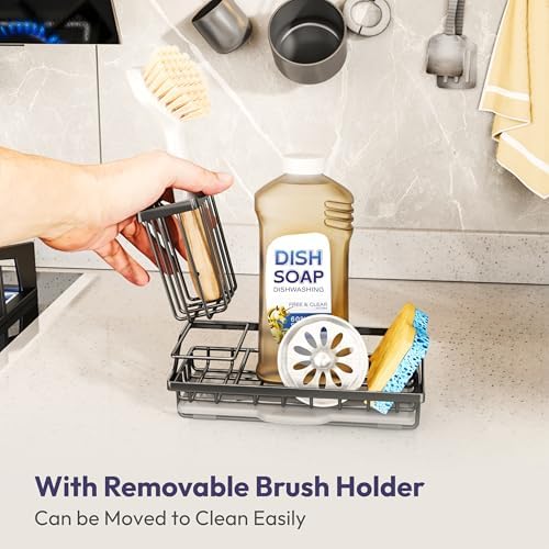 SWTYMIKI Sink Caddy Sponge Holder - Image 5