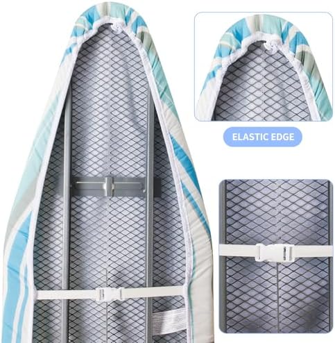 BNDX Ironing Board Cover, Stain Resistant & Durable Scorch, 2 Click Buckles - Image 3