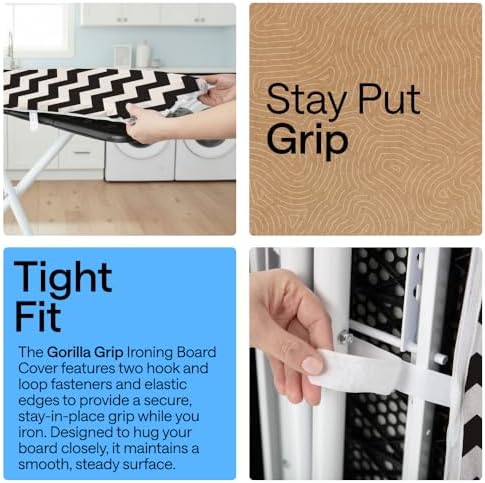 GORILLA GRIP Padded Ironing Board Cover - Image 3
