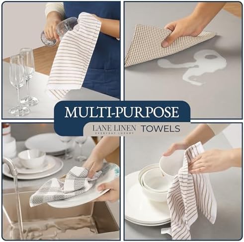 LANE LINEN 20 Piece Kitchen Linen Set - Image 4