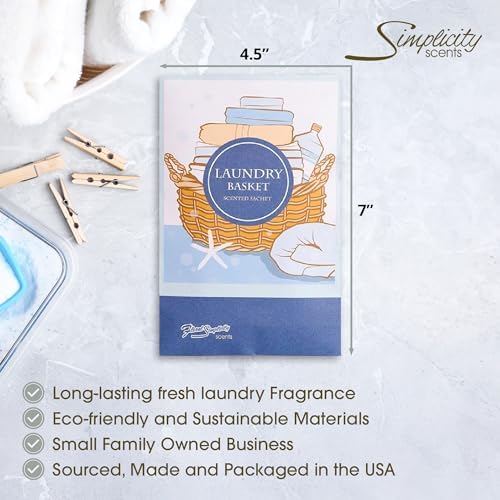 Laundry Basket Scented Sachets Pack of 3, Everyday - Image 3