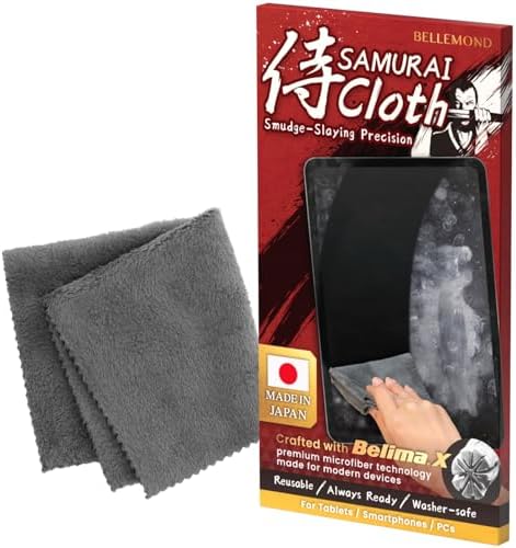 BELLEMOND「Samurai Cloth」Japanese Microfiber Cleaning Cloth | Washable, Lint by BELLEMONDMadeinJapan