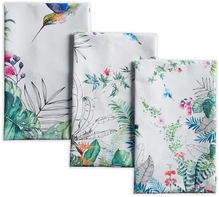 Maison d' Hermine Kitchen Towels Set of 3 Reusable 100% Cotton 27.50" x 20" by MaisondHermine