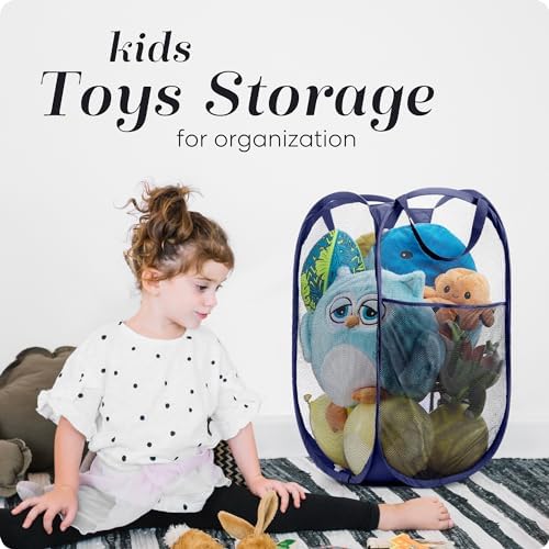 Handy Laundry Collapsible Mesh Laundry Hamper 2-Pack - Image 6