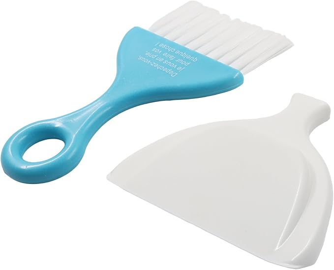 Hordion 3PCS Mini Dustpan Set, Small Dust Pan and Brush Set - Image 4