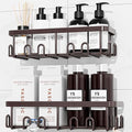 YASONIC Shower Caddy Adhesive, Rustproof Shower Organizer, Wall Shower Rack by YASONIC