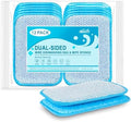 HOMEXCEL 12 Pack Scrub & Wipe Cloths, Scrub Sponges by HOMEXCEL