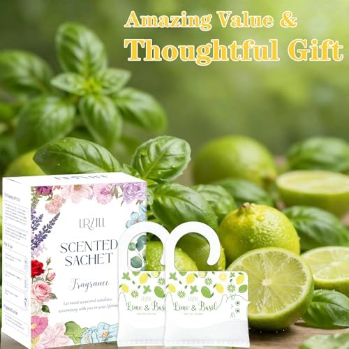 13 Packs Lime & Basil Sachets Bags - Image 6