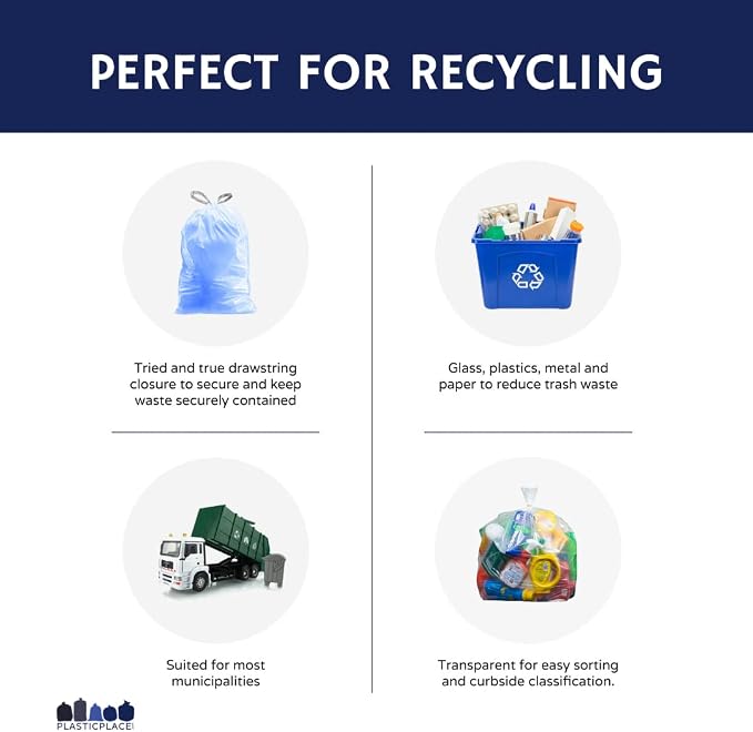 Plasticplace Custom Fit Trash Bags, Compatible - Image 5