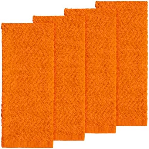 DecorRack 100% Cotton Kitchen Towels 15x25 in - Image 2