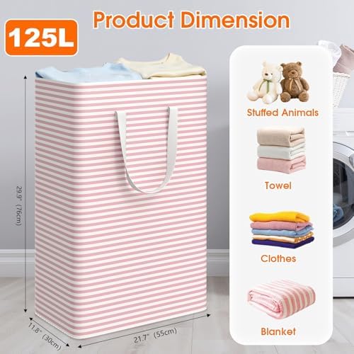 3-Pack Laundry Basket, Collapsible Laundry Hampers - Image 2