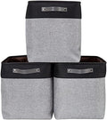 DECOMOMO Extra Large Storage Baskets, 54.5L Fabric Storage Bins 3 Pack by DECOMOMO
