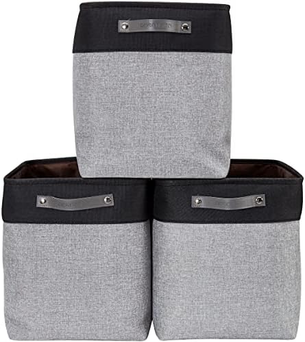 DECOMOMO Extra Large Storage Baskets, 54.5L Fabric Storage Bins 3 Pack by DECOMOMO