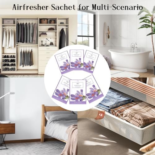 Violet Scented Sachets Bag 6 Pack - Image 5