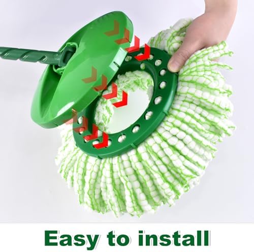 4Pack Spin Mop Head Replacement - Image 4