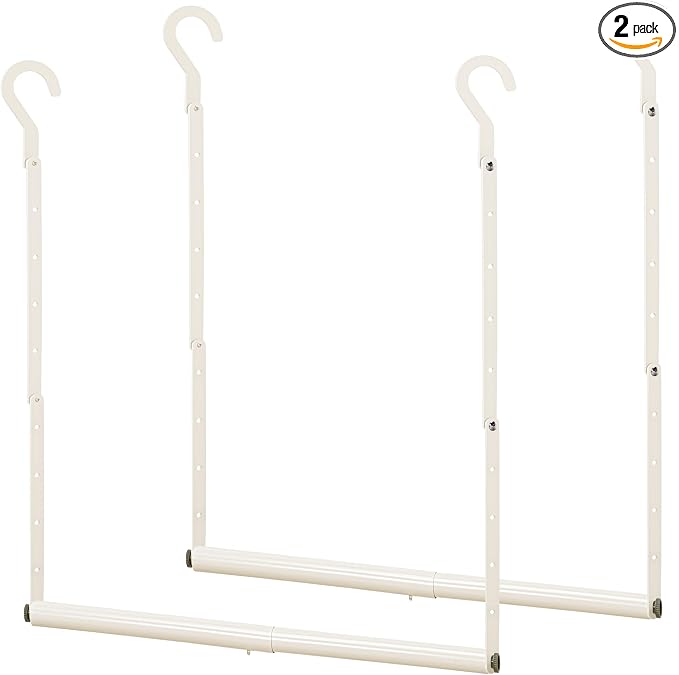 STORAGE MANIAC Adjustable Closet Rod by STORAGEMANIAC