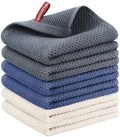 Nialnant 6 Pack 100% Cotton Kitchen Towels by Nialnant