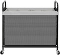 STO STO Laundry Hamper 4 Section, 140L Rolling Laundry Sorter Cart by STOSTO