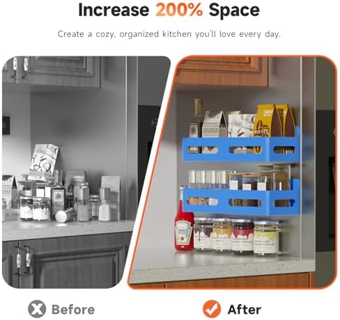 Sevenblue 4-Pack Magnetic Spice Rack - Image 3