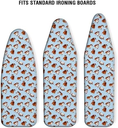 WIRESTER 15x54 Inch Ironing Board Cover, Silicone Coating, Replacement Iron - Image 3