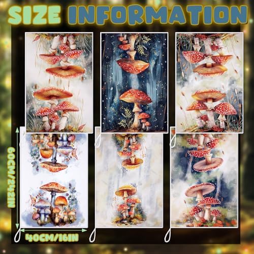 Sunnyray 6 Pcs Kitchen Towels Dish Cloths Nature Modern Absorbent Hand Tea Wash - Image 3