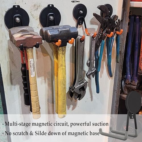 ULIBERMAGNET Magnetic Garage Hook, Cordless Drill Hooks Heavy Duty, Power Tool - Image 3