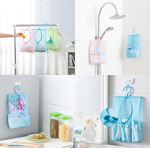 Yueton 3pcs Colorful Hanging Mesh Bag Set - Image 6