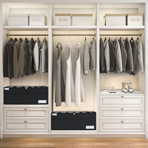 Luvhomee Shoe Storage Organizer, Fits 24 Pairs, Large Shoe Organizer Box - Image 2