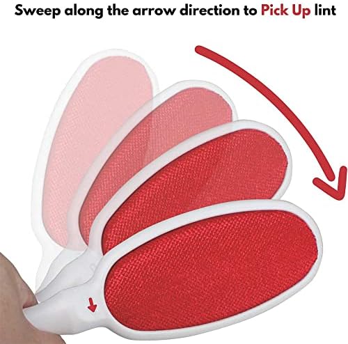 Lint Remover Brush, Velvet Lint and Pet Hair Dust Remover, 3 Pack - Image 4