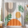 AmazerBath Fall Shower Curtain, Luxury Hotel Quality Washable Farmhouse by AmazerBath