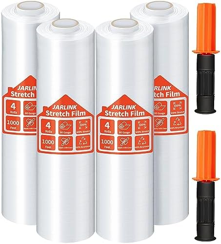 JARLINK Stretch Film, 60 Gauge by JARLINK