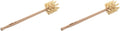 Bottle Brush, 14in Extra Long German Beechwood Handle, Strong Hemp Bristles by ELDRSupply