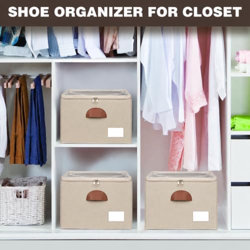 2 Pack Shoe Organizer for Closet - Image 6