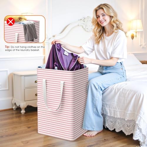 3-Pack Laundry Basket, Collapsible Laundry Hampers - Image 4